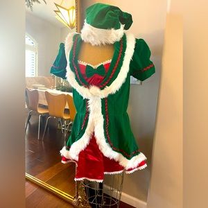 Mrs. Elf Costume mini dress, never worn.